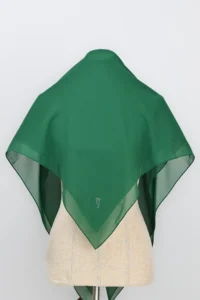 ERYNA CHIFFON SQUARE – Dark Abundant Green