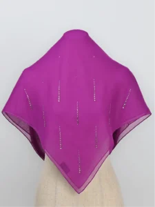 JASMINE SQUARE – Magenta Purple