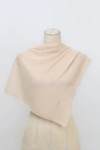ESHAR CHIFFON SHAWL – Pearled Ivory