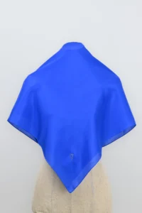 NYLA SILK SQUARE – Royal Blue
