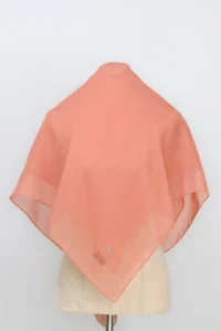 ERYNA CHIFFON SQUARE – Dark Peach Nougat