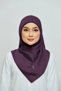 AUREA SATIN SQUARE – Deep Purple