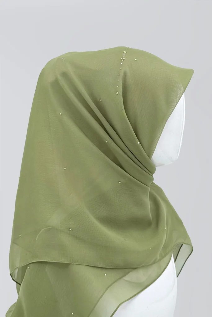 Huda Square – Green Olive