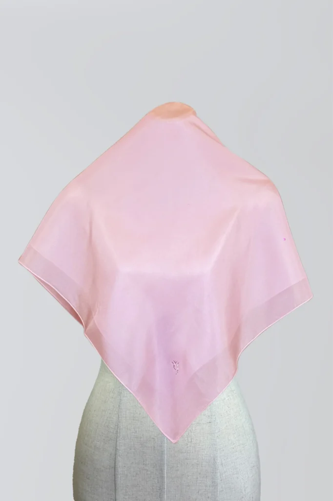 NYLA SILK SQUARE – Icy Pink
